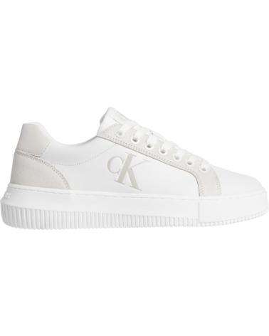 Sportivo per Donna CALVIN KLEIN DEPORTIVA CASUAL PARA MUJER YW016140 COLOR BLA BLANCO