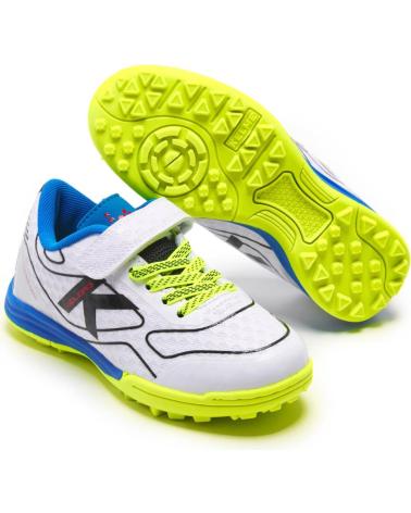 Sportivo per Bambina e Bambino KELME GOLEIRO TURF ELASTIC BLANCO