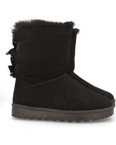 Botas-De-Mujer-PUNTOSALAO-BOTAS-AUSTRALIANAS-CON-LAZO-NEGRO-MUJER-VARIOS-COLORES