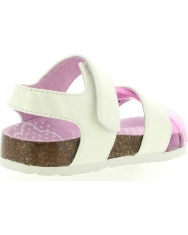 Sandalen für Mädchen KICKERS 469240-30 MAGIWEEK 33 BLANC-ROSE
