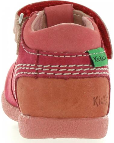 Schuhe für Mädchen und Junge KICKERS 413122-10 BABYFRESH 43 ROUGE ROSE