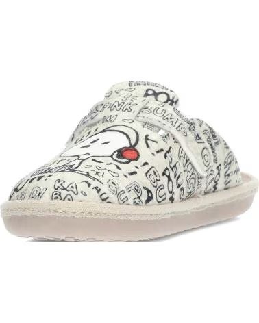 vul-ladi Pantuflas para mujer de VULLADI 6396 fle snoopy CRUDO