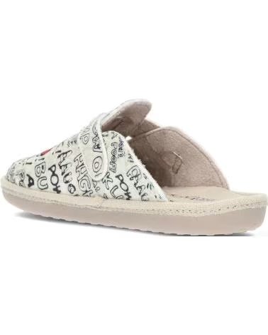 vul-ladi Pantuflas para mujer de VULLADI 6396 fle snoopy CRUDO