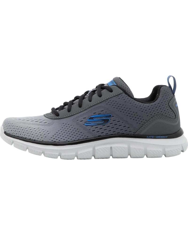 SKECHERS 232399 ZAPATILLAS CASUAL DE HOMBRE GRIS