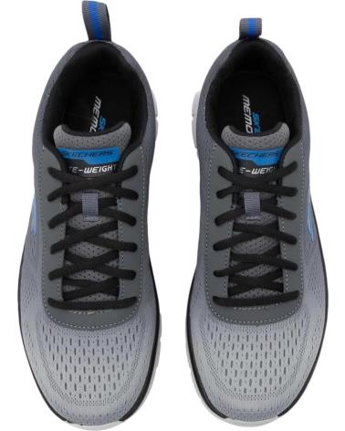 SKECHERS 232399 ZAPATILLAS CASUAL DE HOMBRE GRIS