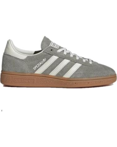Sneaker für Herren ADIDAS HANDBALL SPEZIAL IG1966 SILVER PEBBLE - OFF WHITE - GUM - 41 GREY