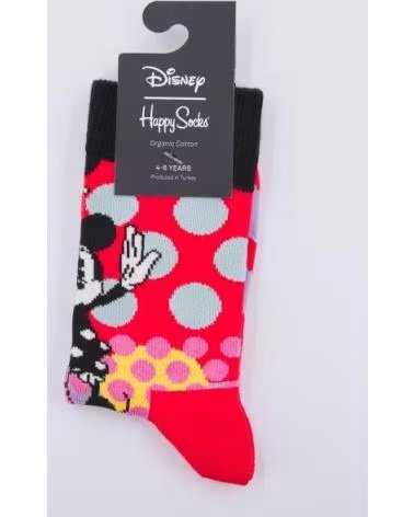 HAPPY SOCKS CALCETINES DISNEY MINNIE MOUSE EDICIÓN ESPECIAL HAPPY SOCKS 100