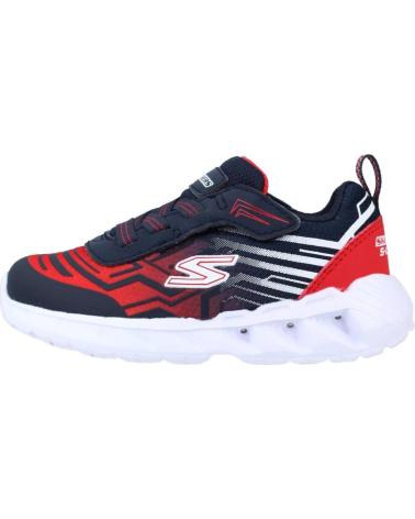 boy Trainers SKECHERS ZAPATILLAS NINO MODELO MAGNA-LIGHTS COLOR AZUL NVRD