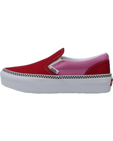 Deportivas de Niña VANS OFF THE WALL ZAPATILLAS NINA VANS MODELO VN0A3TL1WVX1 COLOR ROJO CHLPEPR
