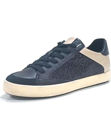 Sportivo-De-Mujer-GEOX-DEPORTIVO-CASUAL-DE-MATERIAL-SINTETICO-CON-SUELA-DE-GOMA-NEGRO