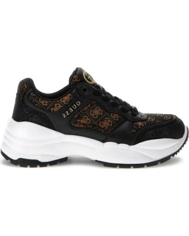 Sapatilhas de Mulher GUESS DEPORTIVO BLACK BROWN