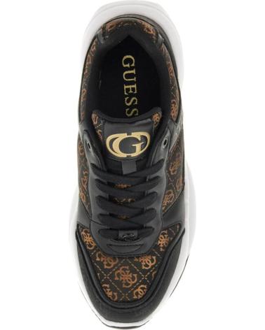 Sapatilhas de Mulher GUESS DEPORTIVO BLACK BROWN