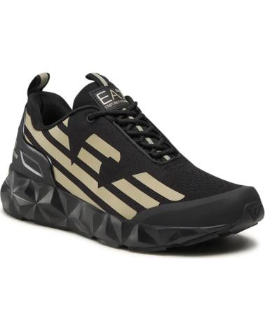 EMPORIO ARMANI ZAPATILLAS SNEAKERS EN COLOR PARA HOMBRE NEGRO