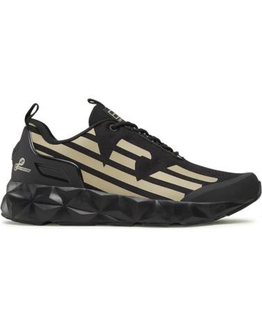 EMPORIO ARMANI ZAPATILLAS SNEAKERS EN COLOR PARA HOMBRE NEGRO