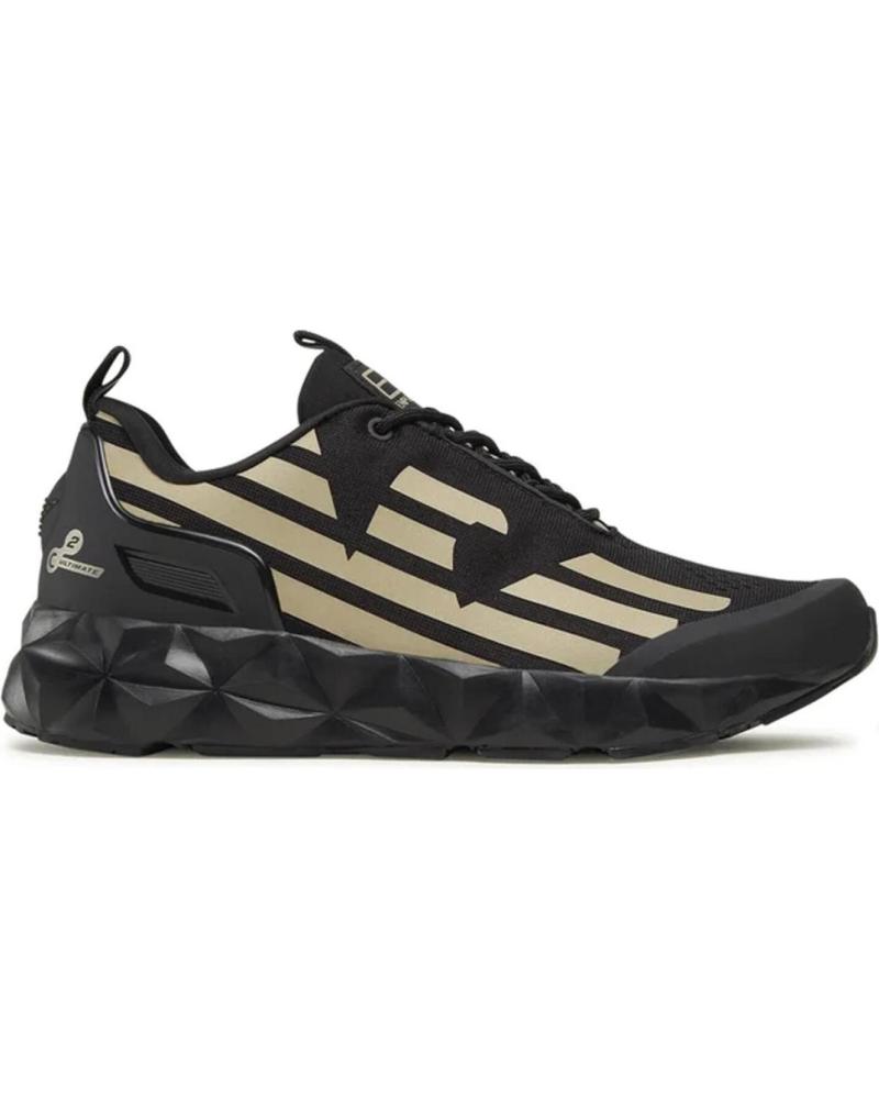 EMPORIO ARMANI ZAPATILLAS SNEAKERS EN COLOR PARA HOMBRE NEGRO