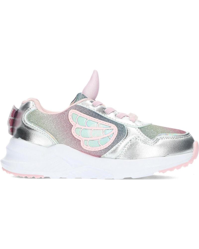 Deportivas de Niña CONGUITOS DEPORTIVAS PARA NINA DE 261018 CON LUCES UNICORNSILVER
