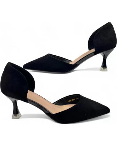 Zapatos de Mujer TIMBOS SALON TACON VESTIR MUJER 130491 NEGRO