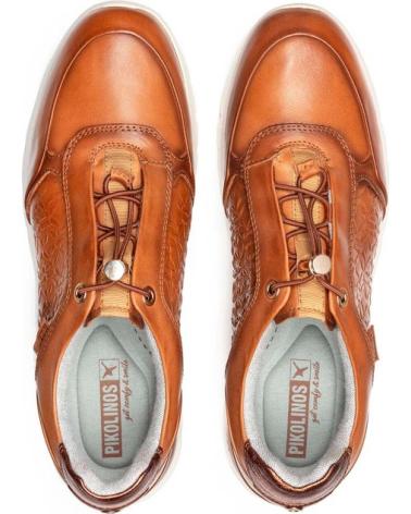 Esportes  de Mulher PIKOLINOS ZAPATO CORDON ASTURIAS MARRóN