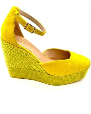 Sandalias de Mujer GAIMO ALPARGATA CUNA YUTE AMARILLO