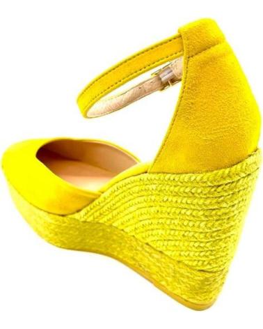 Sandalias de Mujer GAIMO ALPARGATA CUNA YUTE AMARILLO