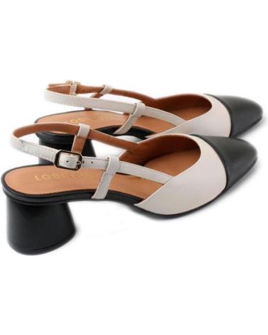 Sandales pour Femme LODI DESTALONADO TACON 4 CM BEIGE