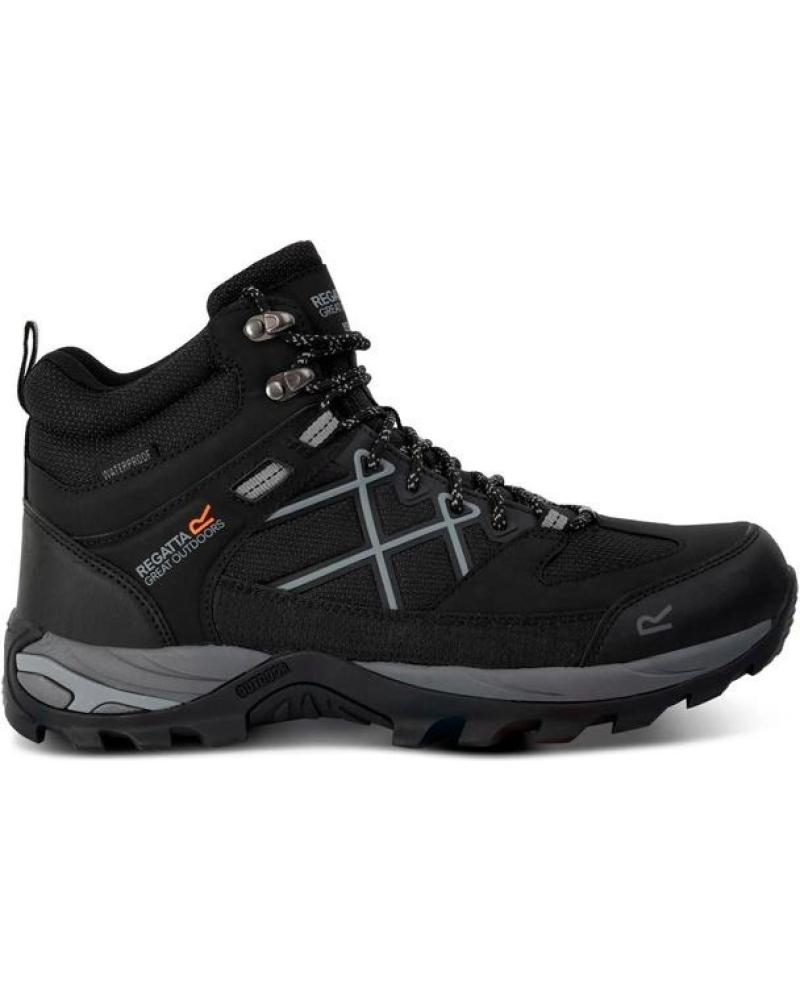 Zapatillas deporte de Mujer REGATTA BOTA WATERPROOF NEGRO