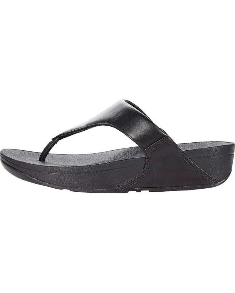 Woman Sandals FITFLOP LULU LEATHER TOEPOST NEGRO