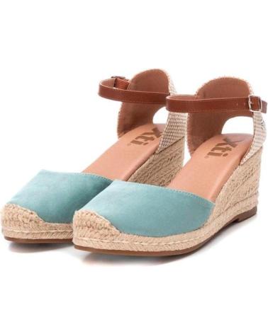 Sandali per Donna XTI VALENCIA HEBILLA CUNA YUTE 6 CM AZUL