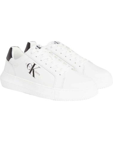 Sportivo-De-Hombre-CALVIN-KLEIN-ZAPATILLAS-EN-COLOR--PARA-BLANCO