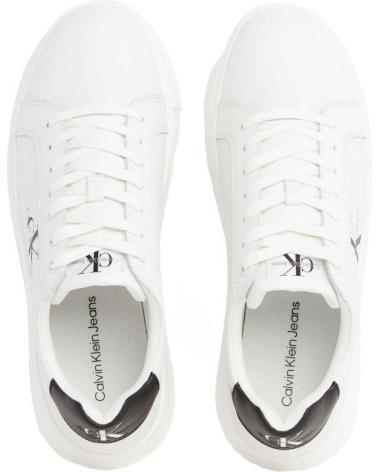 Sportivo-De-Hombre-CALVIN-KLEIN-ZAPATILLAS-EN-COLOR--PARA-BLANCO