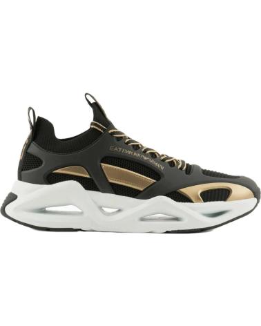 Man Trainers EMPORIO ARMANI ZAPATILLAS SNEAKERS NEGRO