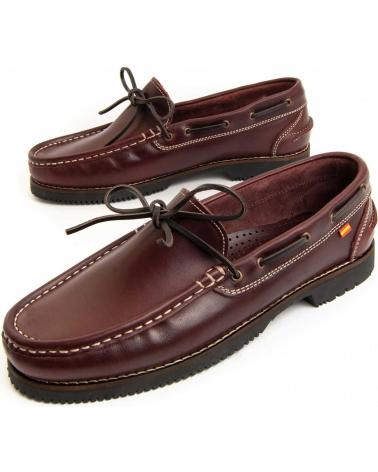 Sapato de vela de Homem PURAPIEL PURANAUTIC2 BORDEAUX