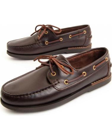 Nauticos per Uomo PURAPIEL PURANAUTIC4 BROWN