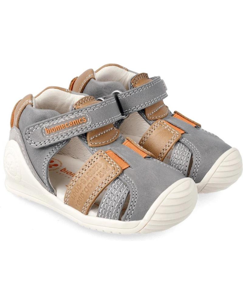 Schuhe für Mädchen BIOMECANICS SANDALIA MARENGO 212135 GRIS MARENGO