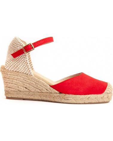 Chaussures-Compensées-De-Mujer-MONTEVITA-YUTTESUM-RED