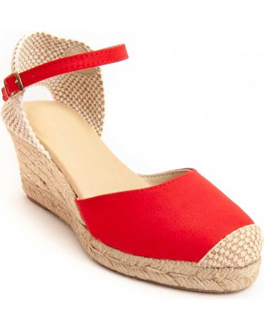 Chaussures-Compensées-De-Mujer-MONTEVITA-YUTTESUM-RED