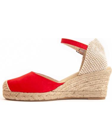Chaussures-Compensées-De-Mujer-MONTEVITA-YUTTESUM-RED