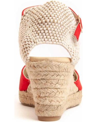 Chaussures-Compensées-De-Mujer-MONTEVITA-YUTTESUM-RED