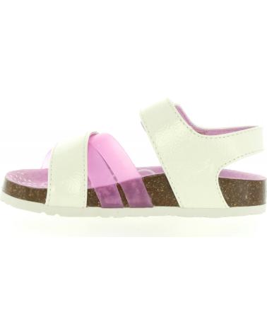 Sandalen für Mädchen KICKERS 469240-30 MAGIWEEK 33 BLANC-ROSE
