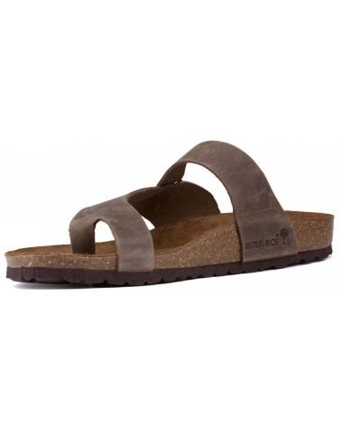 INTERBIOS SANDALIAS CRAZY CASUAL PARDO
