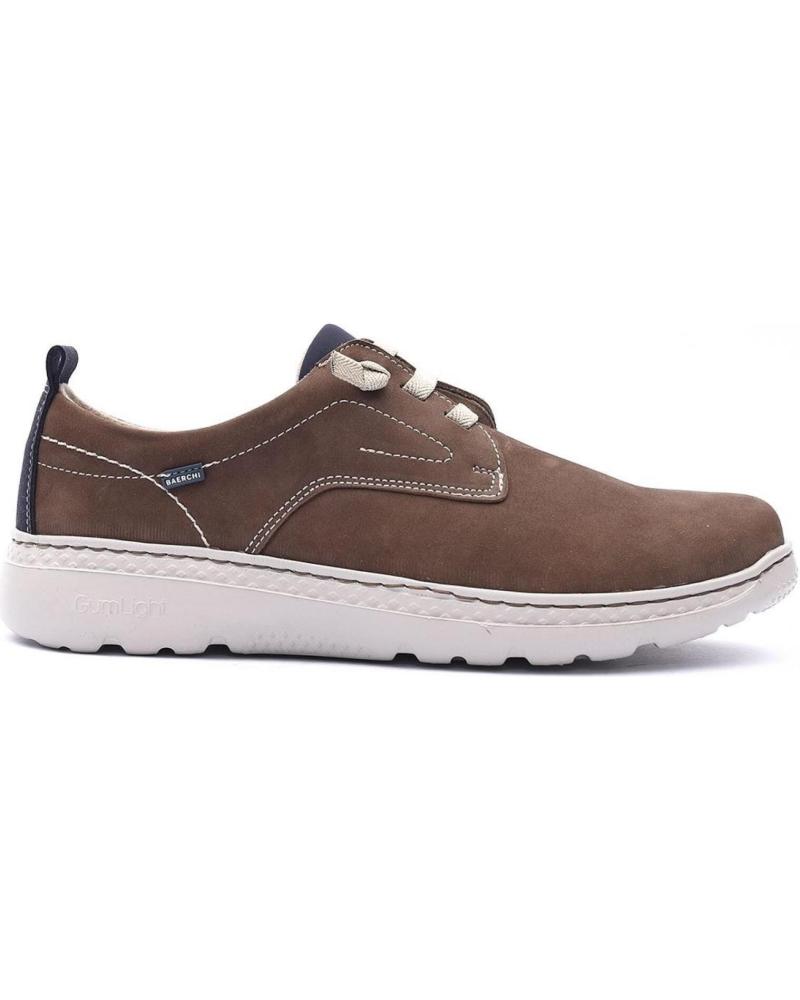 Zapatos de Hombre BAERCHI ZAPATO CONFORT 5030 LIGHTBEIG CHOCOLATE