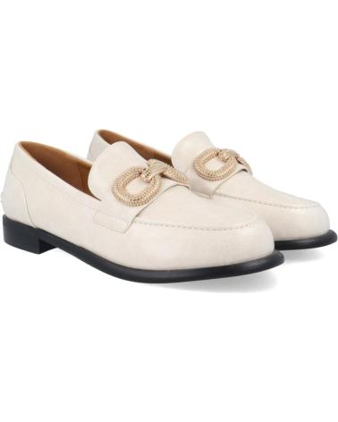 Woman Mocasines NOA HARMON HOA HARMON MUJER MOCASINES RIVIERA 9846-80 HUESO BLANCO