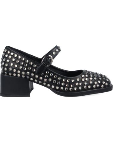 Woman Mocasines NOA HARMON MUJER MOCASINES BAILARINAS CON TACON CHERIE 98430006 NEGRO