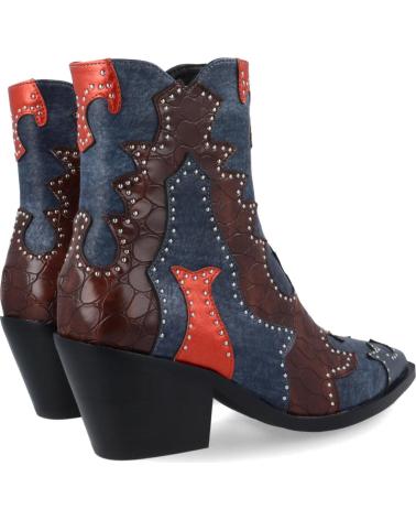 Botins de Mulher NOA HARMON MUJER BOTINES COWBOY 9098-M50 MULTICOLOR MARRN VARIOS COLORES