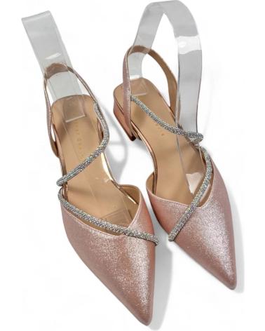 Sandalen für Damen TIMBOS SANDALIA TACON FIESTA DE MUJER CHAMPAGNE 130502 VARIOS COLORES