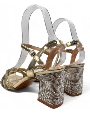 Sandalen für Damen TIMBOS SANDALIA TACON FIESTA DE MUJER ORO 130496 AMARILLO