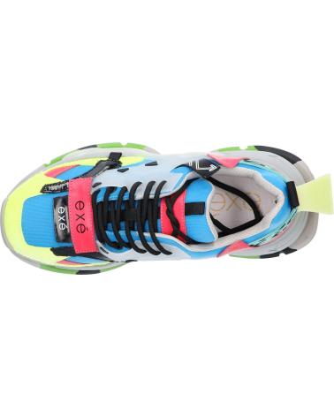 Sportif-De-Mujer-EXE-901-2-LEATHER-YELLOW-BLUE