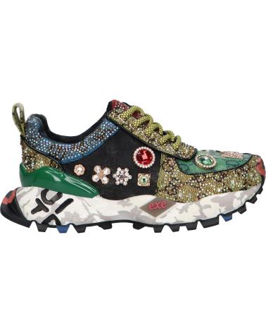 Sportivo per Donna EXE SY24-6 LEATHER GREEN BLACK