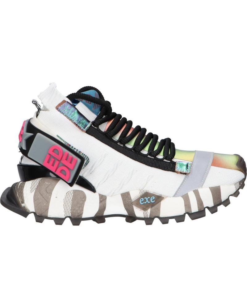 Deportivas de Mujer EXE SY675-1 LEATHER WHITE