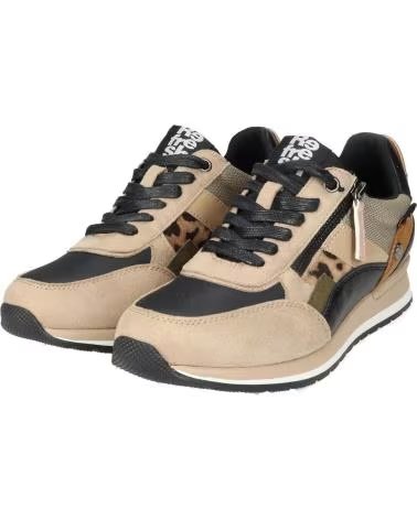 ZAPATILLAS REFRESH 170159 EN TONOS TAUPE Y MARRÓN
